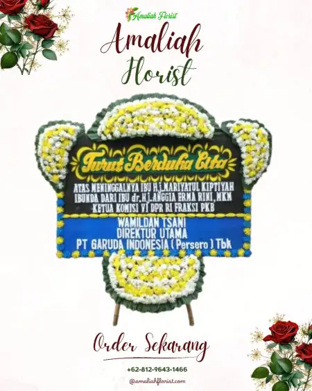 Papan Bunga Duka Garden Wedding Depok